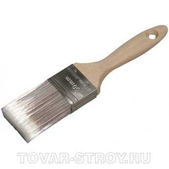 Кисть плоская STAYER 01055-063 AQUA-LUX, искусственная щетина, 63 мм