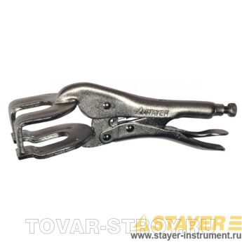 Зажим STAYER 22470 PROFI ручной, сварщика, 250x35 мм