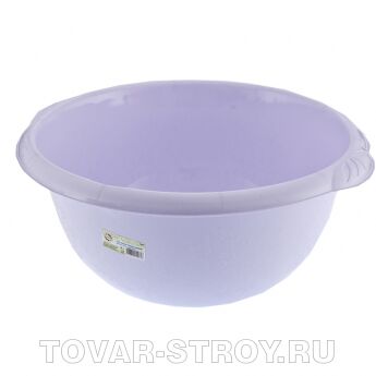 Таз пластмассовый круглый 16 л сиреневый Elfe Россия