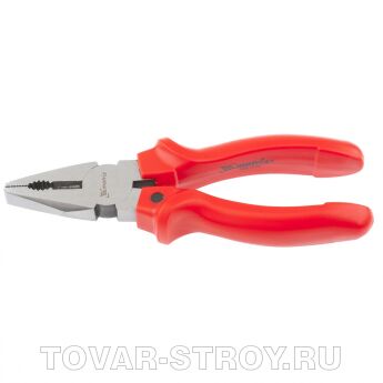 Плоскогубцы, Standard, 160 мм, комбинированные шлифованные, пластмассовые рукоятки MATRIX