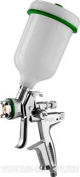 Краскопульт пневматический "PRO" Jeta 4000, HVLP, c верхним бачком, 1,3мм KRAFTOOL 06555-1.3