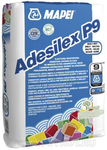 Клей для плитки Mapei Adesilex P9 белый клей 25 кг
