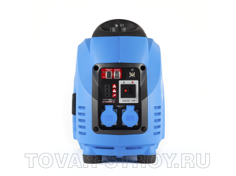 Генератор инверторный ЗУБР (ЗИГ-2500) однофазный, 4-х тактный, 2500/2200 Вт, 220/12 В