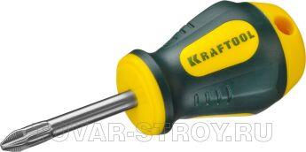 Отвертка KRAFTOOL "EXPERT" X-Drive 250072-2-038/крест, РН2х38мм "бочка"