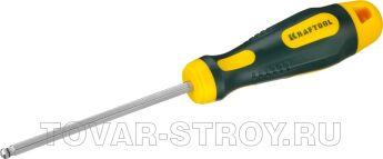 Отвертка KRAFTOOL "EXPERT" X-Drive 250075-5-100/шестиграник, НЕХ5х100мм