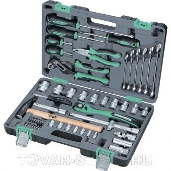 ����� �����������, 1/2", Cr-V, S2, ��������� ����, 58 �����. STELS