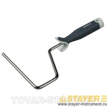 Ручка STAYER 2-05601-18 PROFI двухкомпонентная для валика, бюгель 8 мм, 180 мм