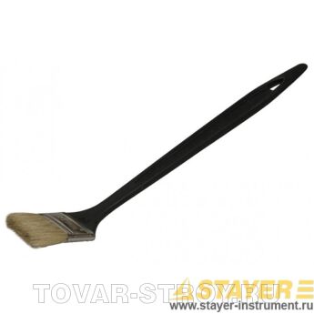 Кисть радиаторная STAYER 0110-50 UNIVERSAL-STANDART, натуральная щетина, пласт. ручка, 50 мм