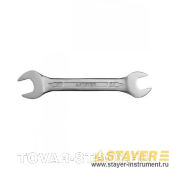 Ключ рожковый STAYER PROFI 27035-24-27 24мм, 27мм