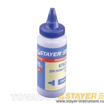 Краска STAYER 2-06401-1 синяя для разметочной нити, 115 г
