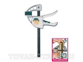Ручная пистолетная струбцина KRAFTOOL EcoKraft 32228-15/сжатие 150мм; распор 350мм