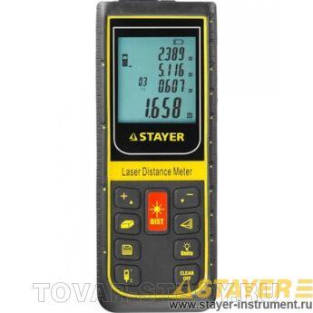Дальномер STAYER PROFI SDL-100 (34959) лазерный, дальность 100 м