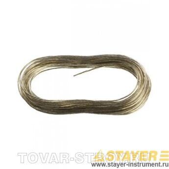 Трос в ПВХ оплетке STAYER MASTER 50145-2.5 хозяйственный (2,5 мм, 20 м)