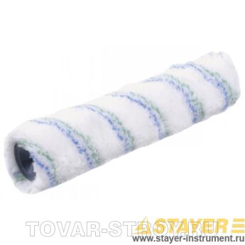 Ролик STAYER 2-02022-24 ПОЛИАКРИЛ EXPERT СТАНДАРТ ворс 12 мм, бюгель 6 мм, 40x240 мм