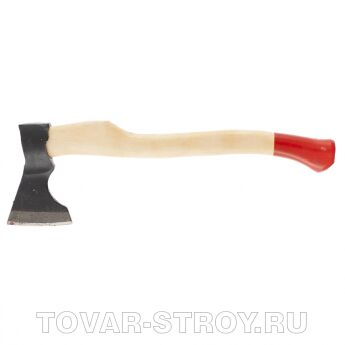 Топор, 1200 г, в сборе, кованый, деревянное топорище, 500 мм, охотничий, АО, (Ижевск) Россия