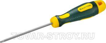 Отвертка KRAFTOOL "EXPERT" X-Drive 250077-10-080/звезда TORX HOLE 10х75мм