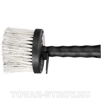 Кисть-макловица круглая, искусст. щетина, пластмас. корпус, пластмассовая ручка MATRIX