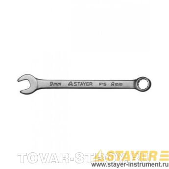 Ключ комбинированный STAYER MASTER 27085-09, 9 мм