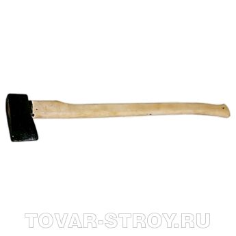 Колун, 3000 г, в сборе, литой, деревянное топорище, 700 мм Россия