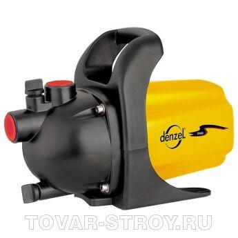 Садовый поверхностный насос GP600 600 Вт, 3000 л/ч, подъем 35 м, пластик DENZEL