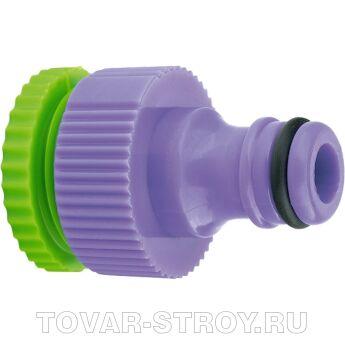 Адаптер пластмассовый, 3/4"-1", внутренняя резьба PALISAD