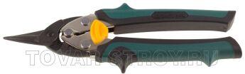Ножницы по твердому металлу KRAFTOOL UNI-KRAFT 2326-S, 180 мм прямые