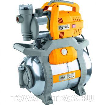 Насосная станция PSХ950X, Х-Pro, 950 Вт, 3300 л/ч, ресивер 24 л, подъем 38 м, нержавейка DENZEL