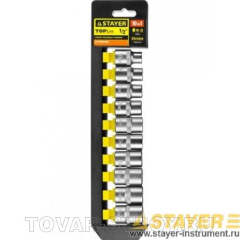   STAYER STANDARD 27755-H10, 1/2", 10-19 , 10 