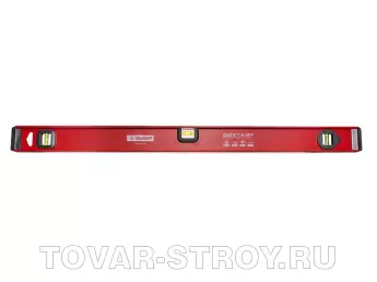 Уровень ЗУБР ДВУТАВР, 3 ампулы (одна поворотная) (4-34583-120) 1200мм 