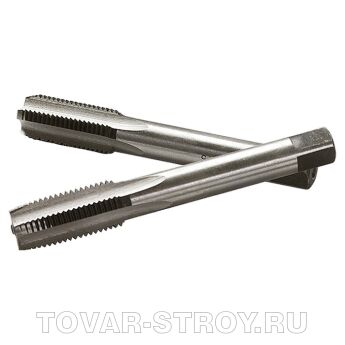 Метчик ручной М10 х 1,5 мм, комплект из 2 шт. СИБРТЕХ