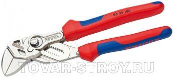 Клещи переставные-гаечный ключ "Knipex" 180 мм