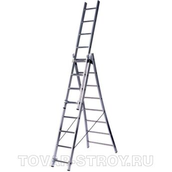 Лестница-стремянка трехсекционная WT3 3х7