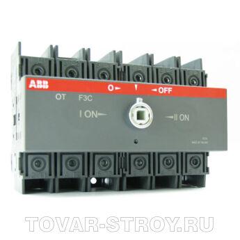 Реверсивный рубильник ABB OT100F3С 100А (без ручки)