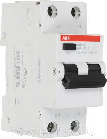 .. ABB BASIC M BMR 415 2P C6 (30mA)