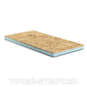 СЕНДВИЧ 80/10, 2400х600х90 мм (XPS 80 + OSB 10)