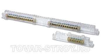 ABB Клеммник (Шина N+PE) на 24 модуля, арт. 12498