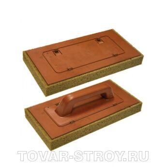 Шпатель поролоновый (170х340 мм) песочный