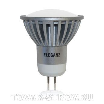 СВЕТОДИОДНАЯ ЛАМПА 7ВТ GU5.3 220V метал. корпус 4500К