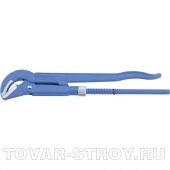 Ключ трубный рычажный, 545 х 50 мм, с изогнутыми губками СИБРТЕХ