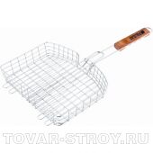 Решетка гриль 305х235*55мм объемная хромир. PALISAD Camping