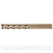 Сверло спиральное по металлу, 3,5 мм, HSS-Co, 2шт. GROSS