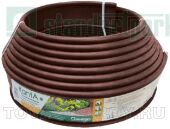 Бордюр KANTA SP пластиковый коричневый (82552-К) 10000х20х100 мм