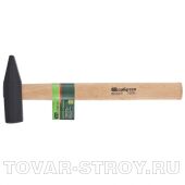 Молоток слесарный 1000 г, квадратный боек, деревянная рукоятка СИБРТЕХ