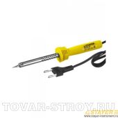 Паяльник STAYER 55330-40 STANDARD с пластмассовой рукояткой и долговечным жалом, 40 Вт, конус