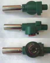 Горелка-насадка с пьезоподжигом и регулировкой факела.