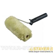 Валик STAYER 0320-24 MASTER SYNTEX фасадный, полиакрил, ворс 18 мм, бюгель 6 мм, 48x240 мм