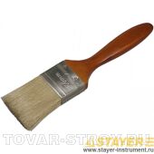 Кисть плоская STAYER 01051-038 LASUR - LUX, деревянная ручка, смешанная щетина, 38 мм