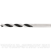 Сверло по дереву, 10 х 130 мм, цилиндрический хвостовик MATRIX