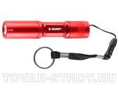 Фонарь ЗУБР, 1 яркий светодиод, красный, 1ААА, 56220-R