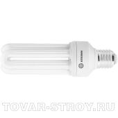 Лампа компактная люминесцентная, дуговая, 15W, 4000K, E27, 8000ч., Stern